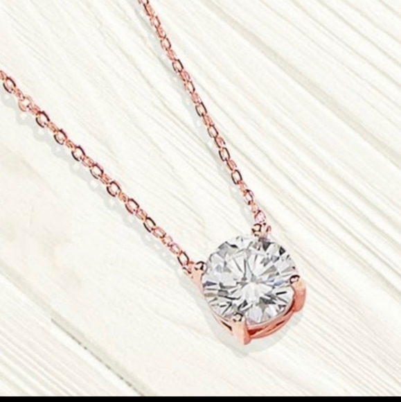 Park Lane Rose Gold Tone Impression Necklace - Picture 6 of 6